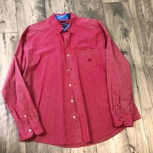 Chaps Easy Care Mens Button Down